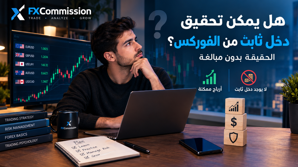 هل يمكن تحقيق دخل ثابت من الفوركس؟ الحقيقة بدون مبالغة